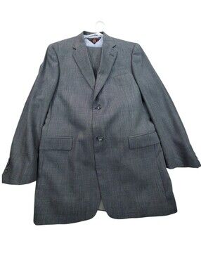 Tommy Hifiger Classic Men's Gray Two-Button Blazer